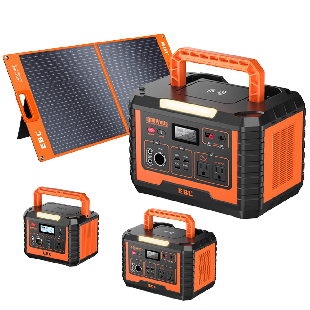 1000 Watt Portable Power Stations Portable Power Station 220V Portable Power Station For Outdoor Camping Hiking