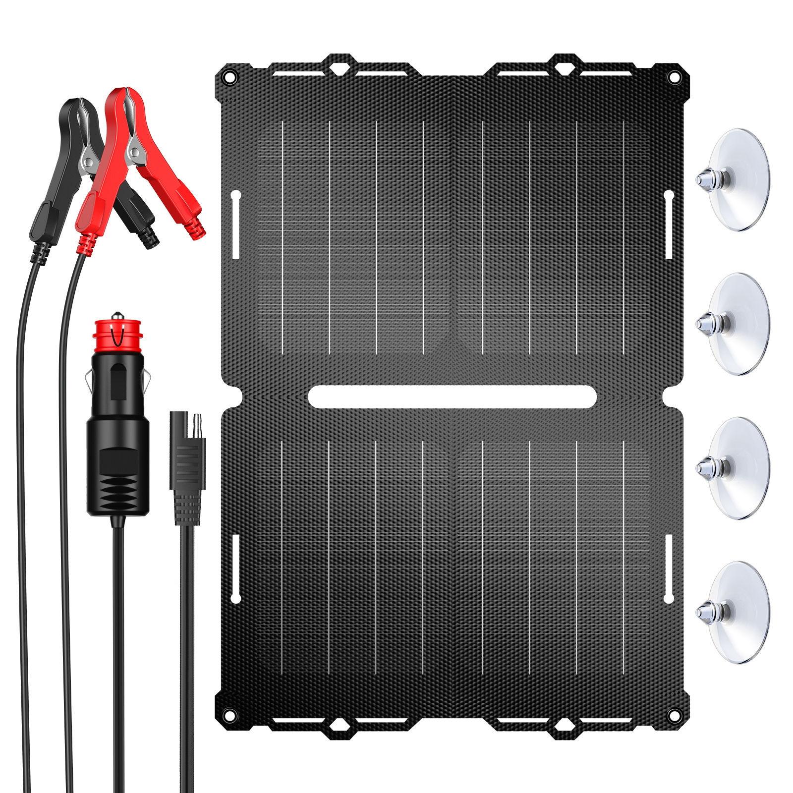 High Efficiency 12V Flexible Portable Solar Panel Kit Mini Battery Charger 12V 25W Solar Panels