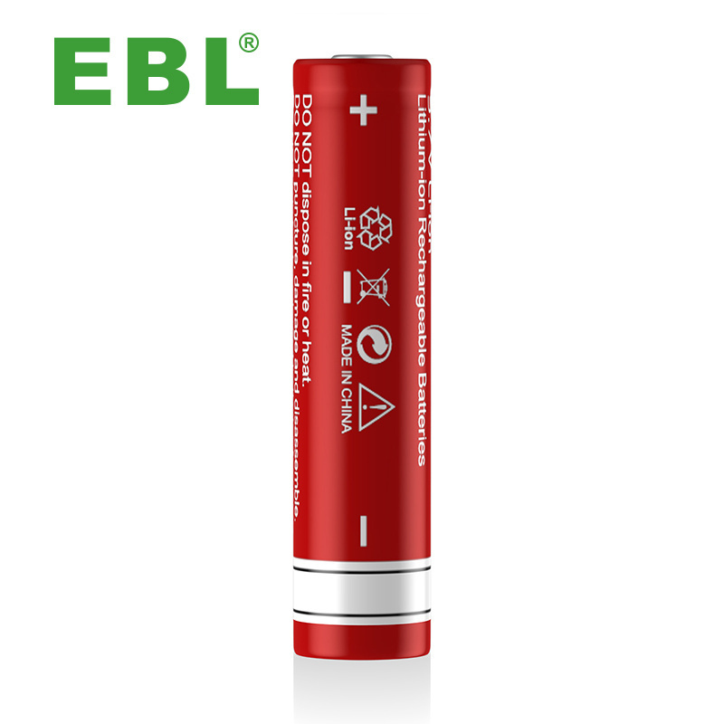 EBL 10440 Li-ion Rechargeable Batteries 350mAh 3.7V For LED Flashlight Torch