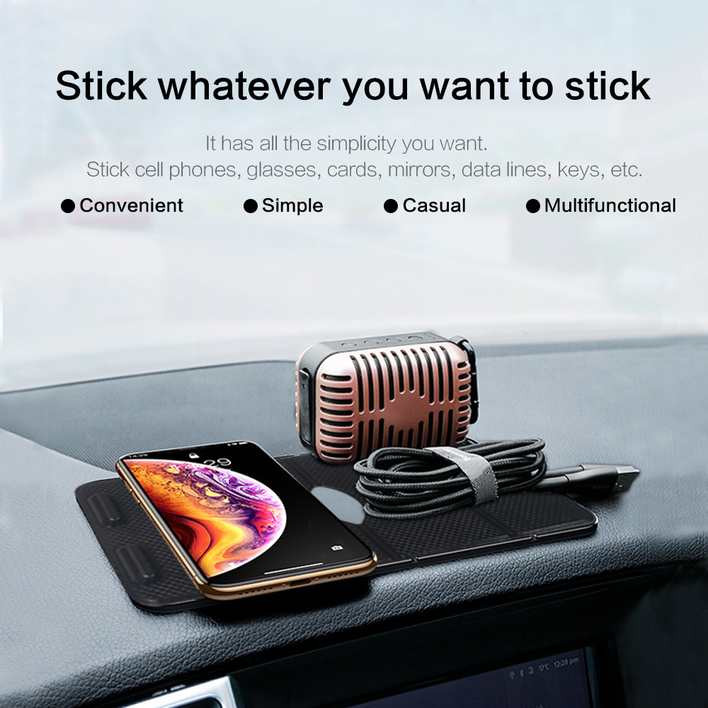 2020 Gadgets Car Multi-funtional Nonslip Mat Dashboard Foldable Sticky Phone Holder Car