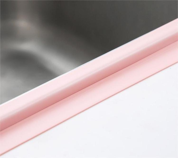 Mildew Resistant Sticker PVC Waterproof Caulking Strip Silicone Caulk Tape For Bathroom Sink Toilet Sealing