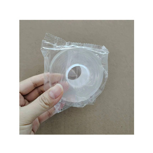 Washable Adhesive Nano Traceless Sticker Glue 2MM Transparent Double Sided Nano Tape