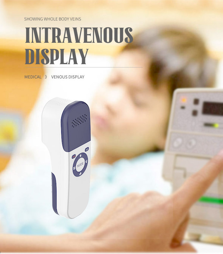 Medical Projection Infrared Vein Viewer Vascular Detector Illuminator Handheld Portable Vein Finder