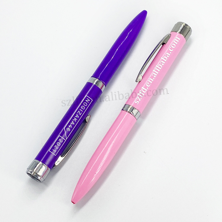 Promotional LED light multi-functional pen with custom logo Projector Ballpoint Pen