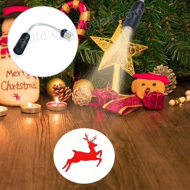 Indoor Christmas Decoration Spotlight with Custom GOBO Projector Lighting