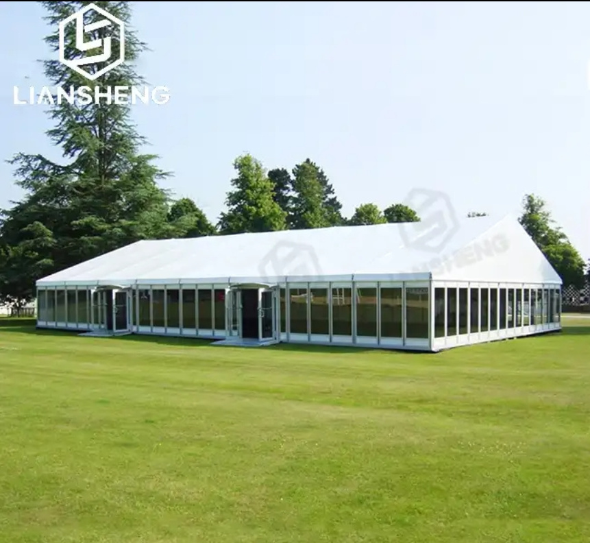 Luxury Easy Installation White Marquee Big Wedding Party Tents For Ceremony Celebration