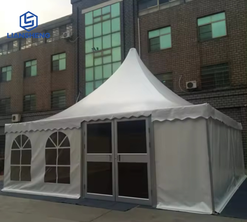 3X3 4X4 5X5 10X10 Clear Transparent Leisure Arabic Booth High-Peak Pagoda Party Tent Gazebo For Events For Sale