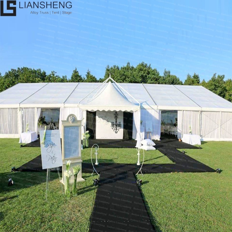 Luxury Easy Installation White Marquee Big Wedding Party Tents For Ceremony Celebration