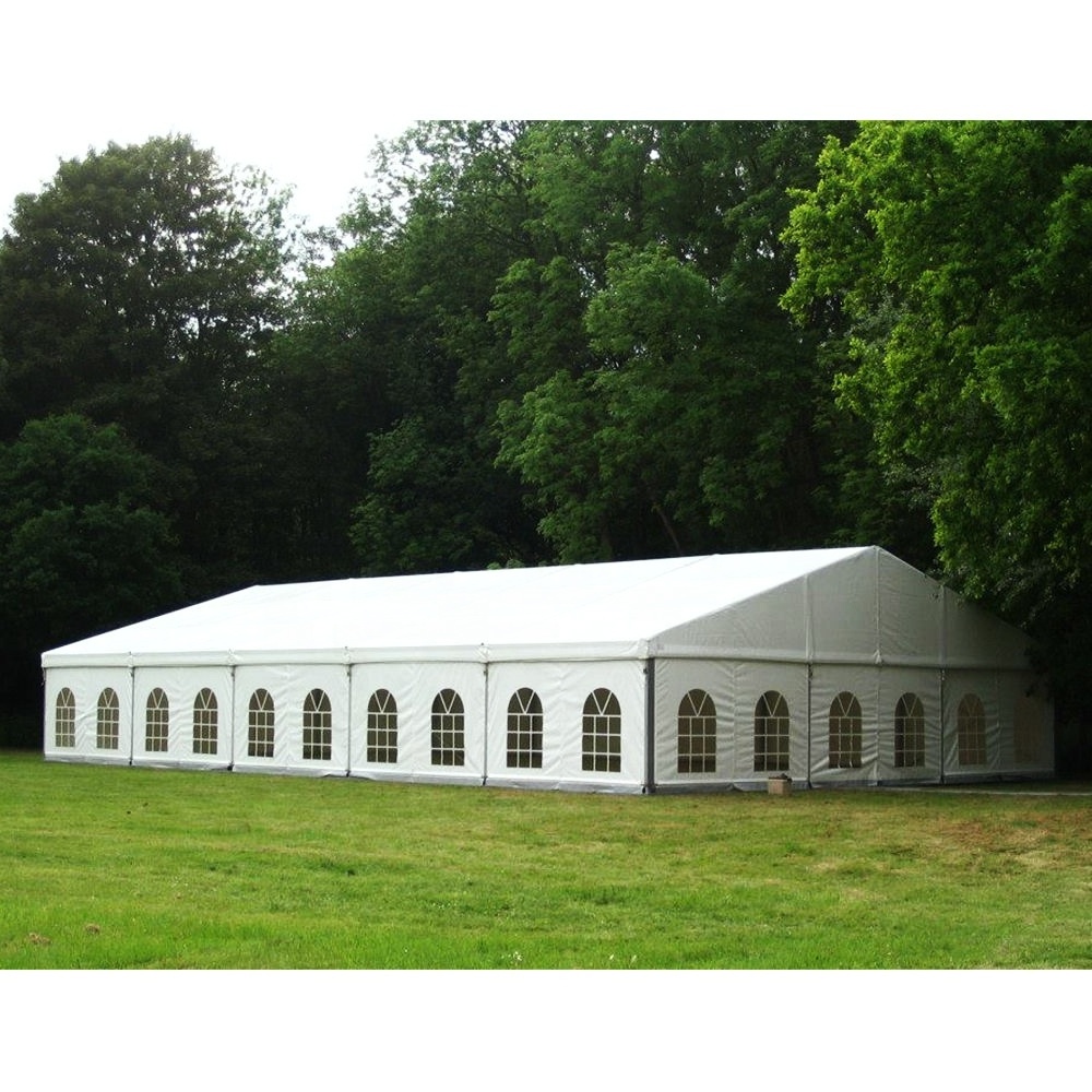 200-300 people white clear outdoor party aluminum  Luxury wedding Event Tent Waterproof Large Church Tents for Sale