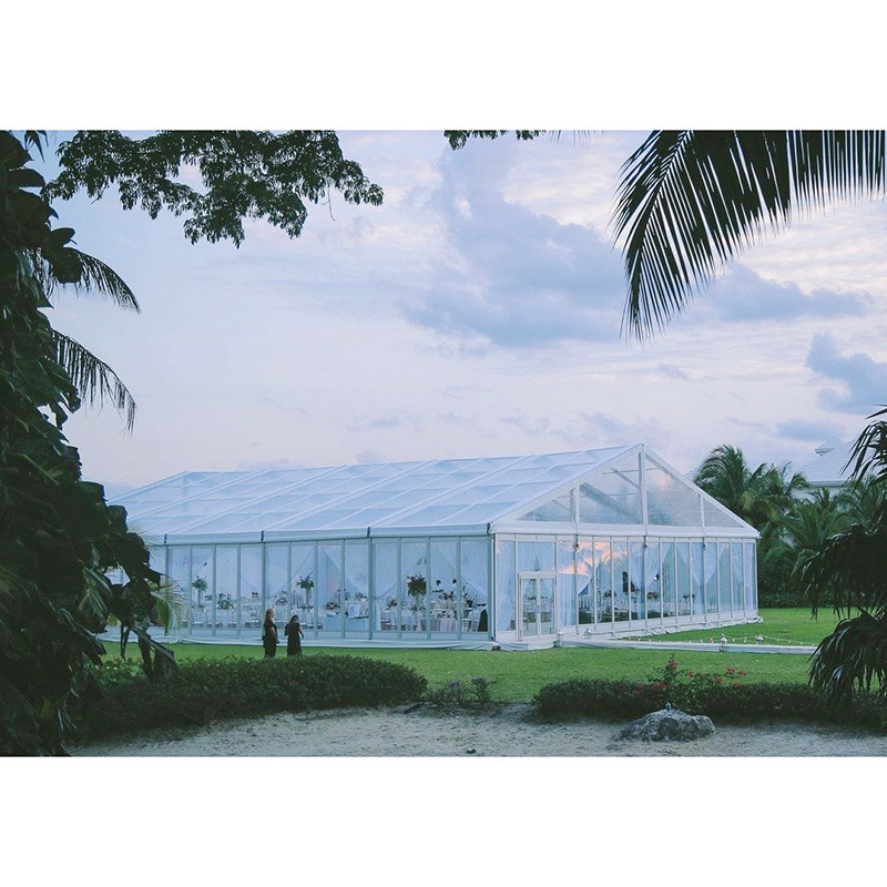 20x30m Outdoor Marquee Tent 300 Seater Transparent PVC aluminum Frames large Event Wedding Party tent