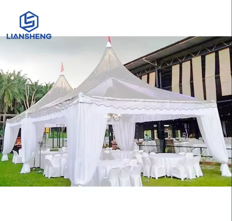 Aluminium Frame Outdoor Leisure Pagoda Event Tent Backyard Party Wedding Marquee Tent For Sale