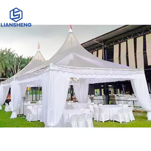 Aluminium Frame Outdoor Leisure Pagoda Event Tent Backyard Party Wedding Marquee Tent For Sale