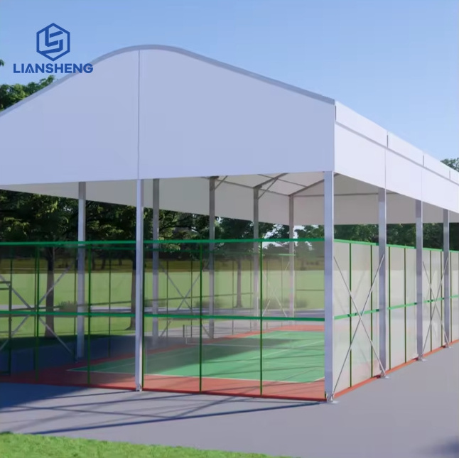 Low Price Good lighting Aluminum Roof Tent Marquee With Clear Wall For Sport Event