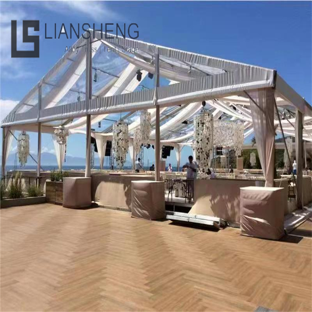 Top Quality Large Outdoor Event Tent Custom Aluminum Frame Tent For Outside Wedding Clear Tent Marquee