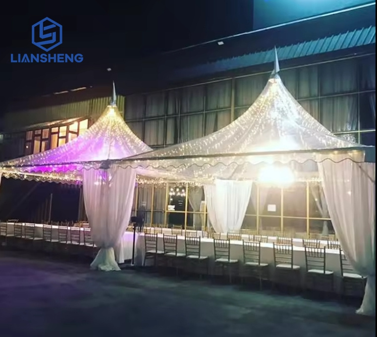 Aluminium Frame Outdoor Leisure Pagoda Event Tent Backyard Party Wedding Marquee Tent For Sale