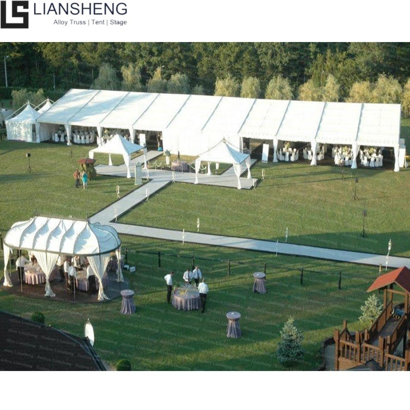 Party Marquee Tent 10x30 20x20 40x20 30x50 20x40 Aluminum Structure With Waterproof Canopy