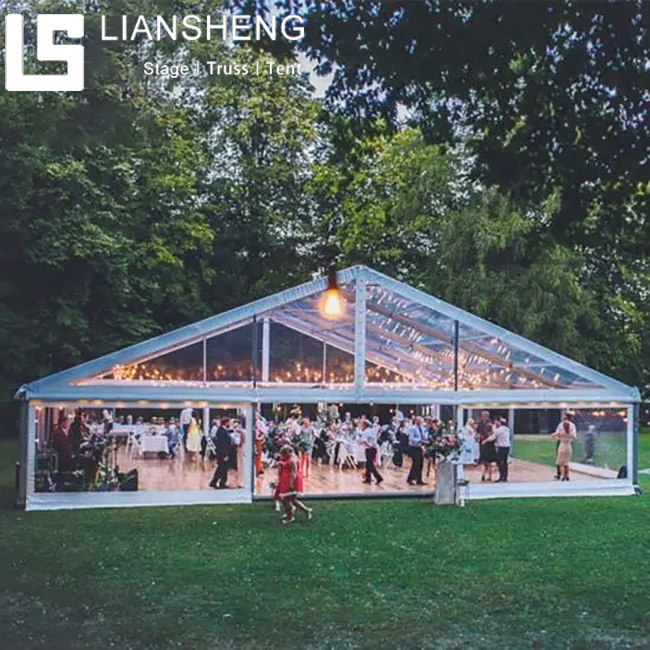 Clear Transparent Outdoor Canopy Aluminum Alloy Wedding Party Tent Event Tent