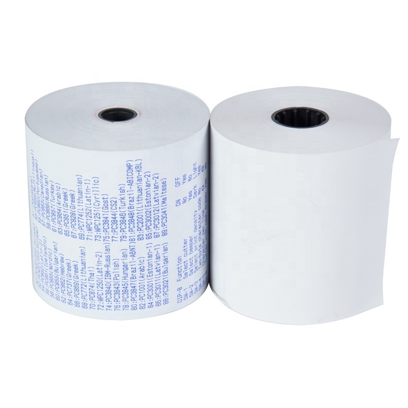 Wholesale POS Thermal Paper Roll 3 1/8 80x80mm Cashier Paper