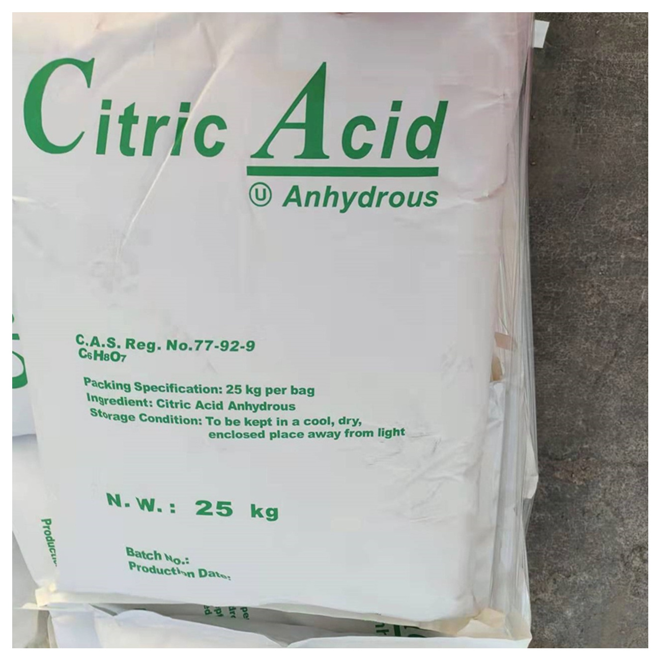 Factory Price  Citric Acid Monohydrate Citric Acid Anhydrous CAS 77-92-9 Lemon Acid