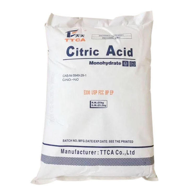 Factory Price  Citric Acid Monohydrate Citric Acid Anhydrous CAS 77-92-9 Lemon Acid