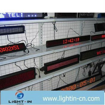 mini desktop led moving message display sign P7.62 led display moving sign/led moving sign outdoor dot matrix LED module