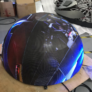 Round Sphere Led Display Screen P2 P2.5 P3 P4 Indoor Soft Custom Full Color Ball Led Billboard Display