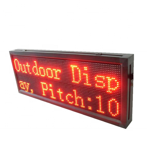 mini desktop led moving message display sign P7.62 led display moving sign/led moving sign outdoor dot matrix LED module