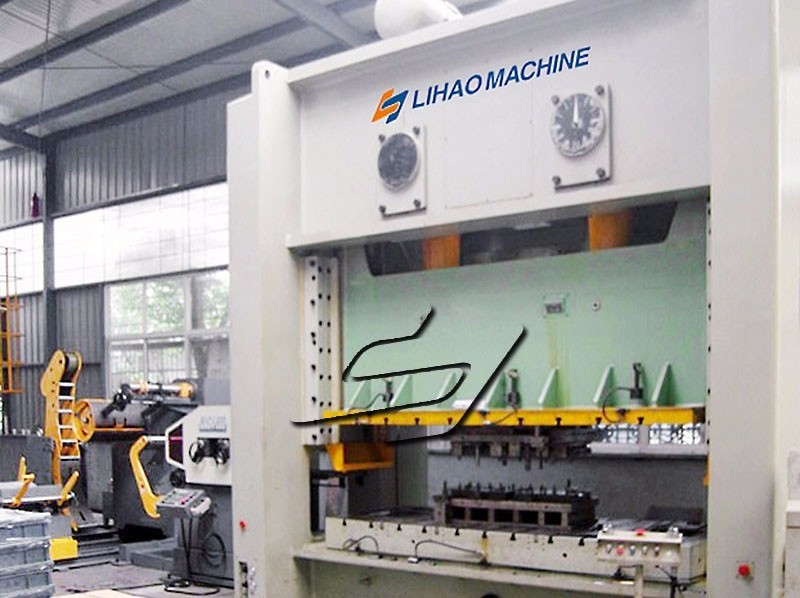 Frame Double Crank Power Press Machine 250 Ton Two Point H Punch Forming Punching Machine Pneumatic 300 Ton Power Press