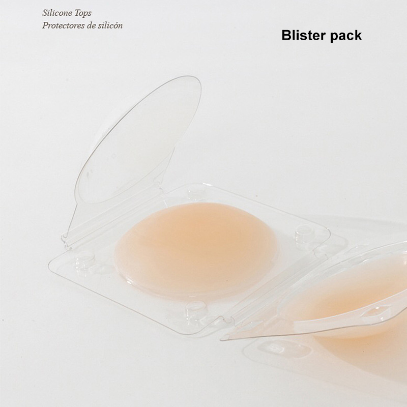 Hypoallergenic No Glue Ultra Thin Anti Bump Round Invisible 100% Silicone Seamless Boobs Nipple Covers