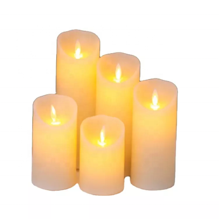 Night Light Simulation Moving Flame Decorative Candles Led Flameless & Flickering Led Candles