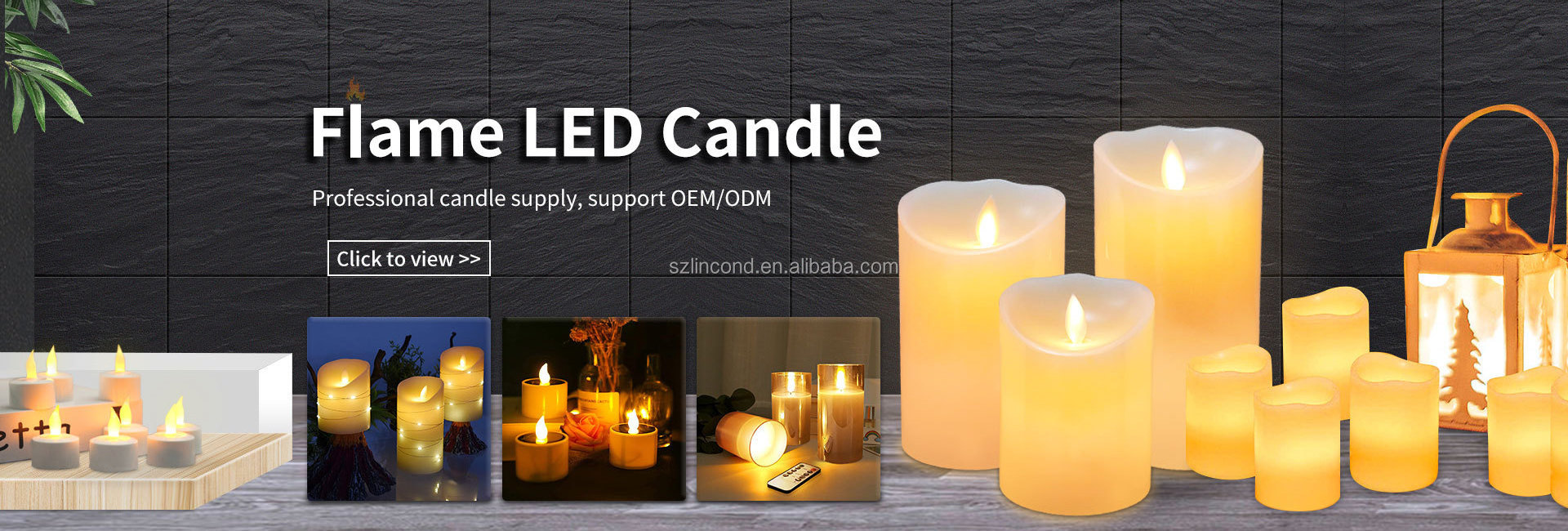 Wholesale Christmas Battery Operated Electric Flameless Led Candle 3Pack Wax Taper Candles with Remote Timer Dimmer