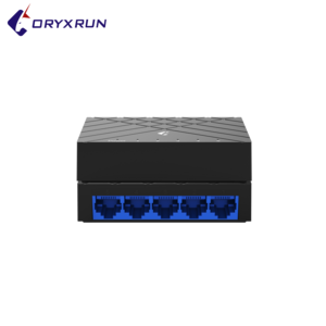 Ethernet Switch 5Ports Desktop Gigabit Network Switch 10/100/1000Mbps Adapte Switch MDI/MDIX