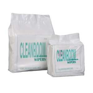 Quality Choice Free Samples Cleaning Room Wiper 100% Polyester Cleanroom Wipes Clean Room For Electronics