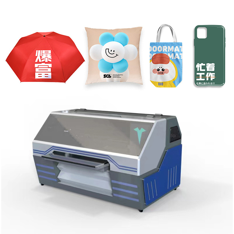 Phone Cases Cover Coffee Mug Printer Card Package Drivers License Printing Machine 5060 UV Printer