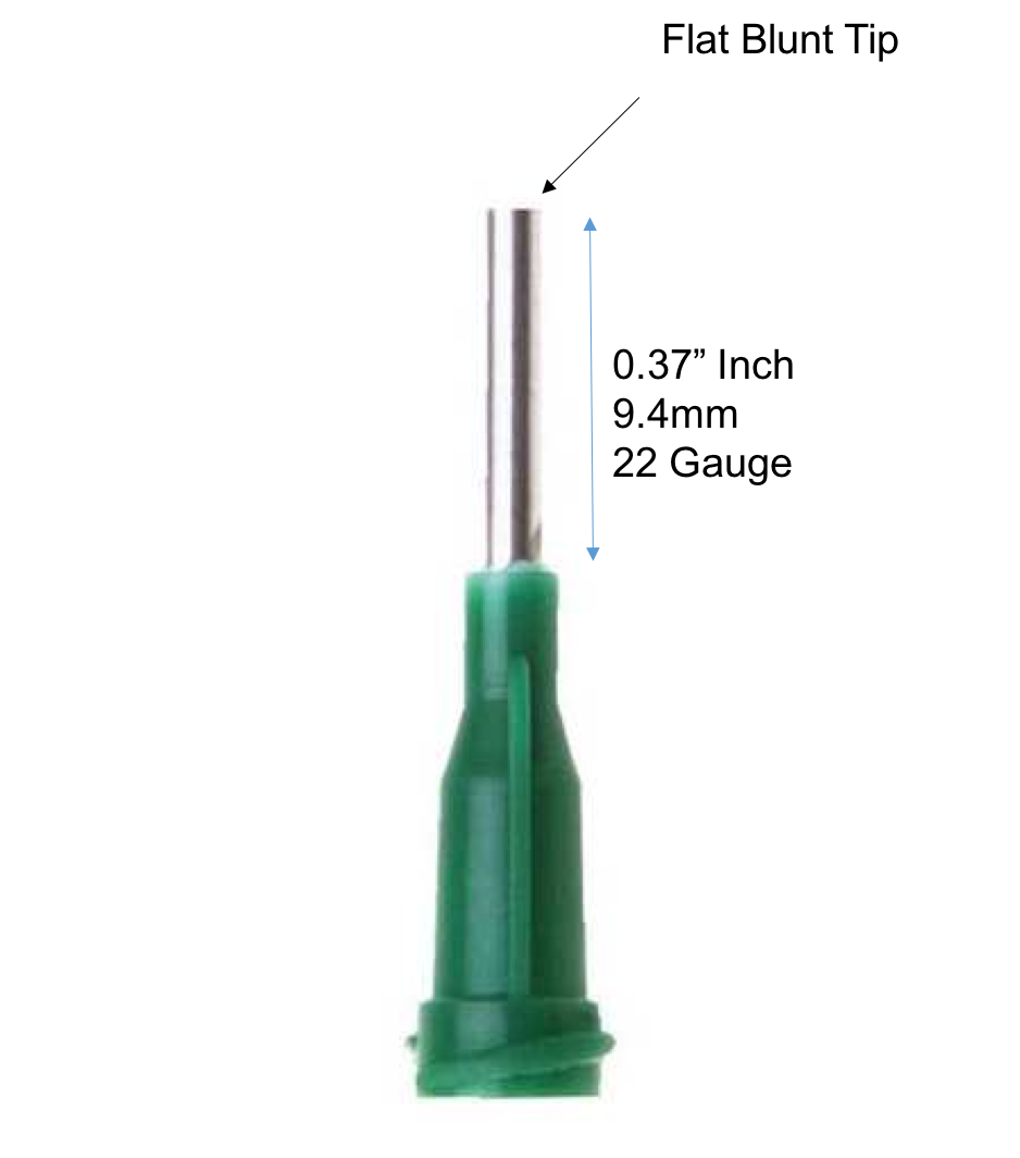 200mm long dispensing needle glue dispensing tip