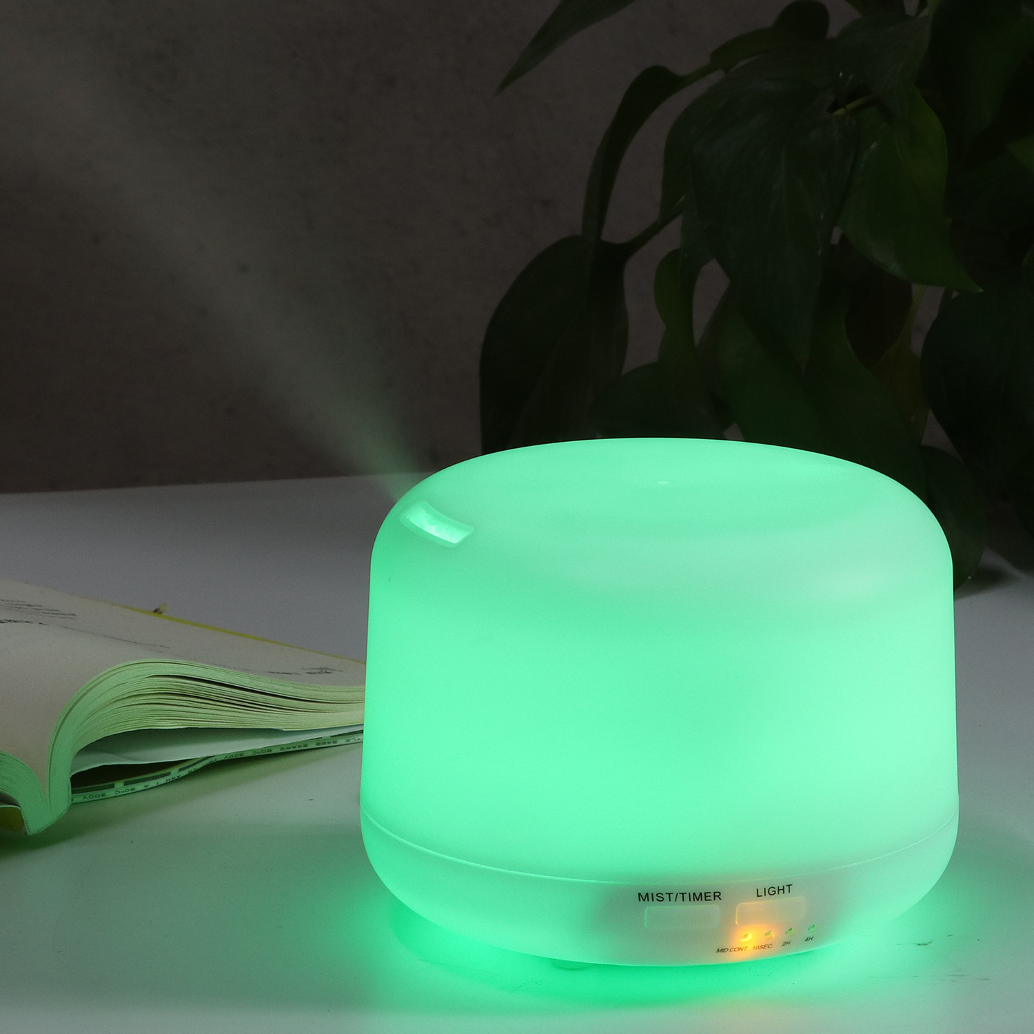 300ml Ultrasonic Small Portable Aroma Essential Oil Diffuser Cool Spray Mist 7 colour Mini Led Air Humidifier for home car table