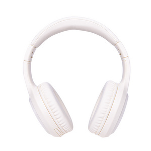 Custom Made Logo Customise White ANC Earphone Active Noise Cancelling Headset Bt Wireless Headphones With Microphone