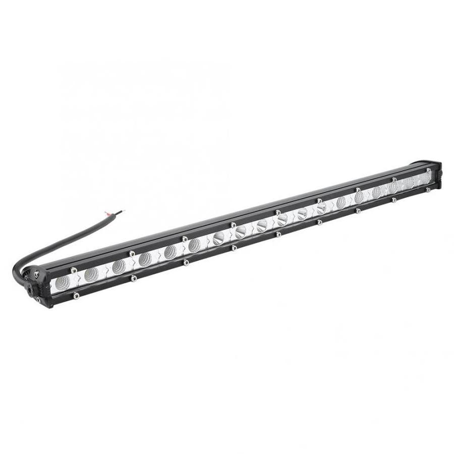 Super slim straight super bright single row barra led 4x4 off road 6D reflector 20 inch car led light bar