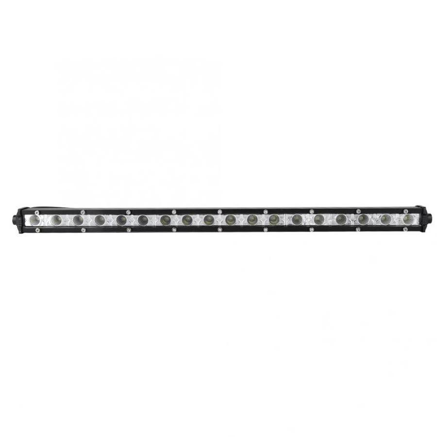 Super slim straight super bright single row barra led 4x4 off road 6D reflector 20 inch car led light bar