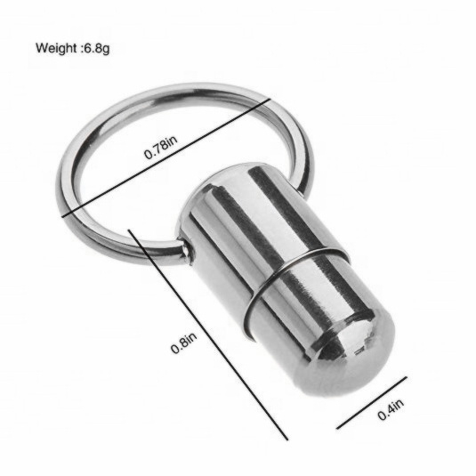 Vibrating Nipple Ring Stainless Steel Body Piercing Jewelry