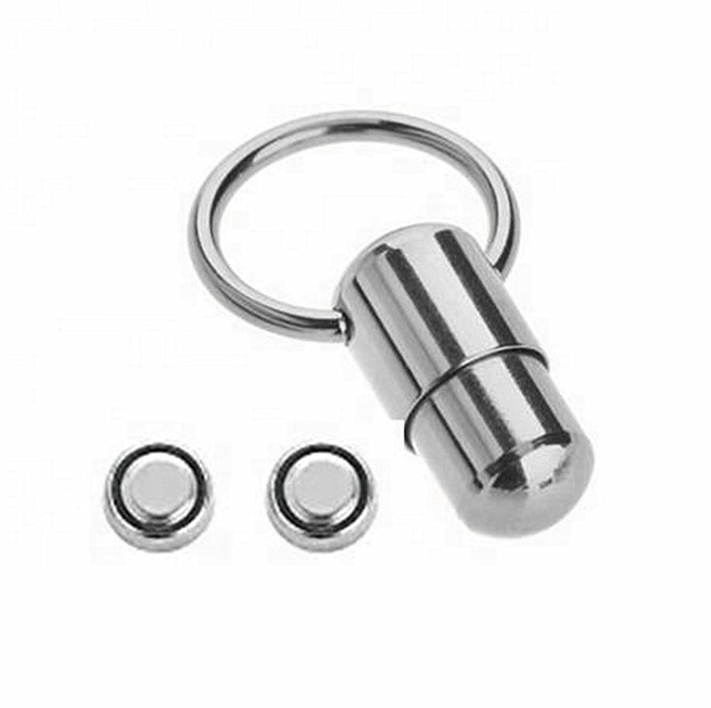 Vibrating Nipple Ring Stainless Steel Body Piercing Jewelry