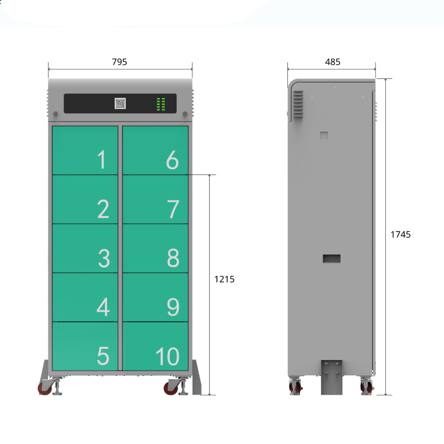 Shared power exchange cabinet Electric Environmental Outdoor Charging e-motorcycle battery swap stations