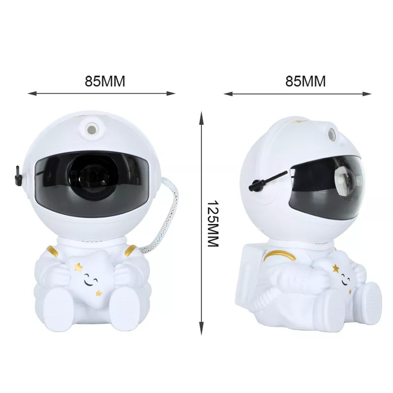 LED Laser Galaxy Astronaut Starry Light Projector Starry Star Night Light Usb Aurora Sky Starlight Nebula Projector Lights