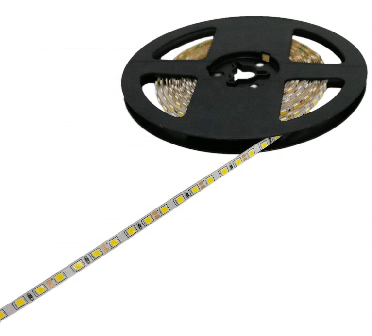 Customized Length and Color 4mm 12V 24V SMD2835 120LEDs/m Flexible LED Tape Light IP20 Non-Waterproof