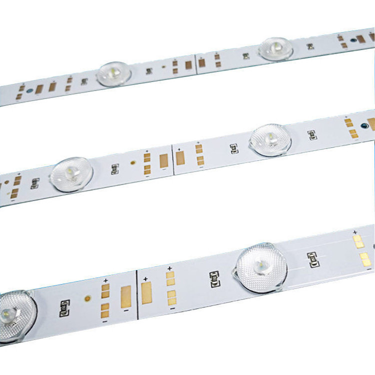 12V 24V LED Backlight Lens Diffusion Reflection SMD 3030 Led Strip Bar with Lens for Fabric Light Box