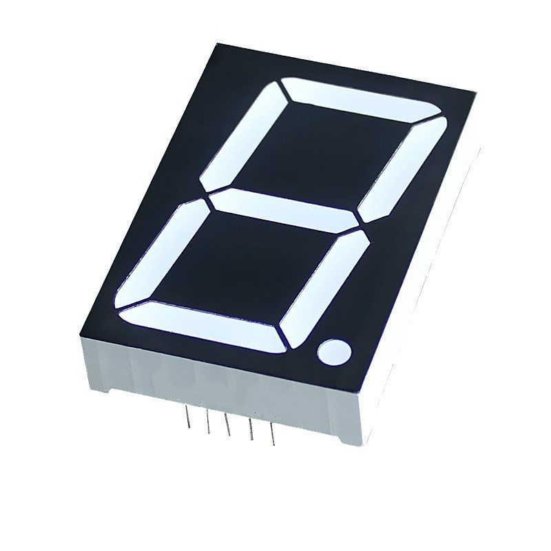 High Quality Best Price Large 4 5 8 12 inch White 1 Digit 7 Segment Led Display