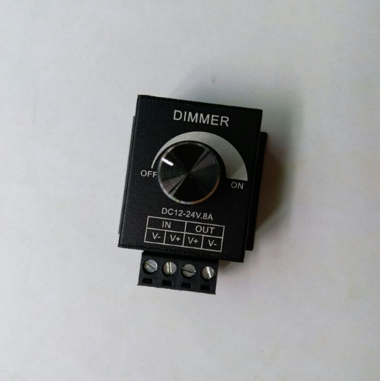 DC 12V -24V 8A Aluminium Case LED Strip PWM Dimmer