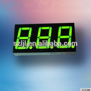 Green 0.28" 3 digit 7 segment led digital nixie tube mini led display