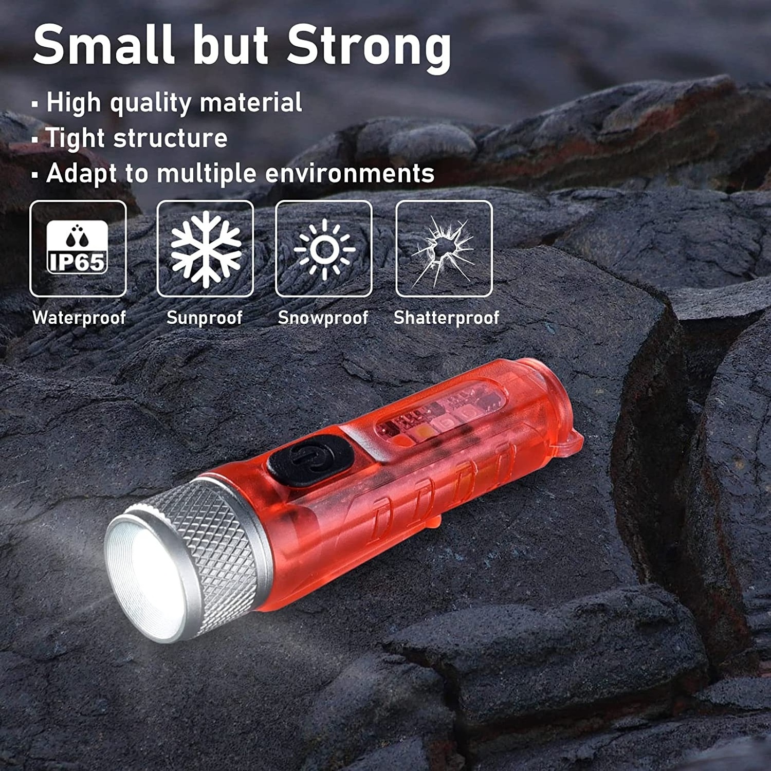 LINLI Portable Multi-Function High Power Flashlight USB Rechargeable Super Bright LED Torch With Magnet