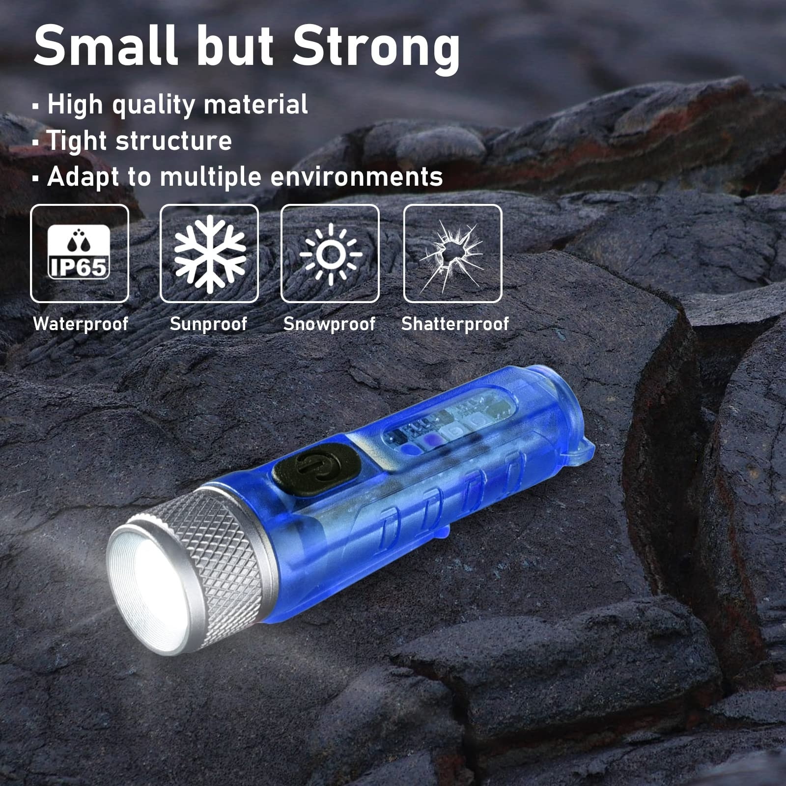 LINLI Portable Multi-Function High Power Flashlight USB Rechargeable Super Bright LED Torch With Magnet